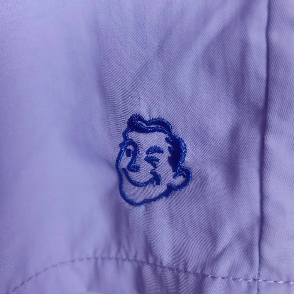 Vintage Mr. Swim Swim Trunks Blue Purple Colorblock Size Large